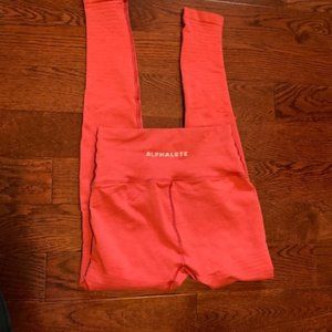 ALPHALETE OG REVIVAL LEGGINGS CHERRY ICEE